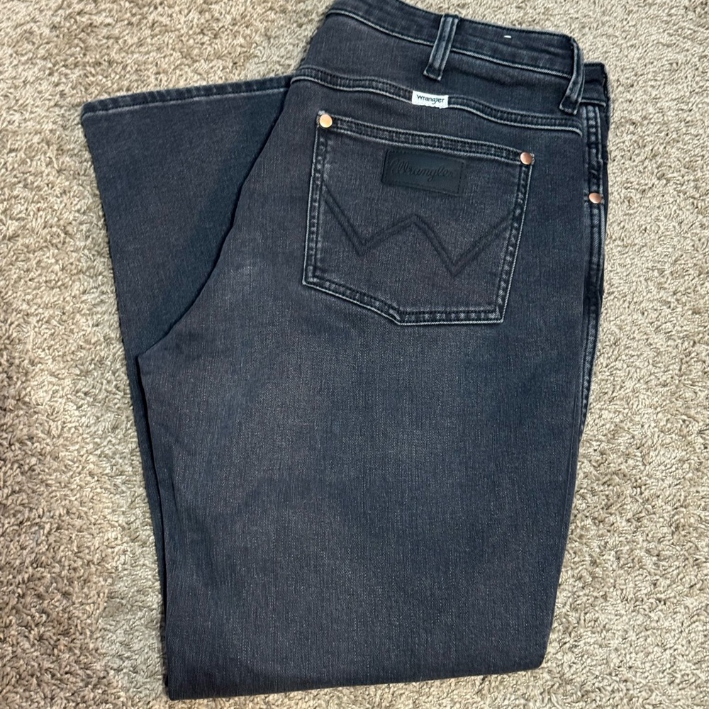 Wrangler Wild West High Rise Straight Jeans (Size 31x28)